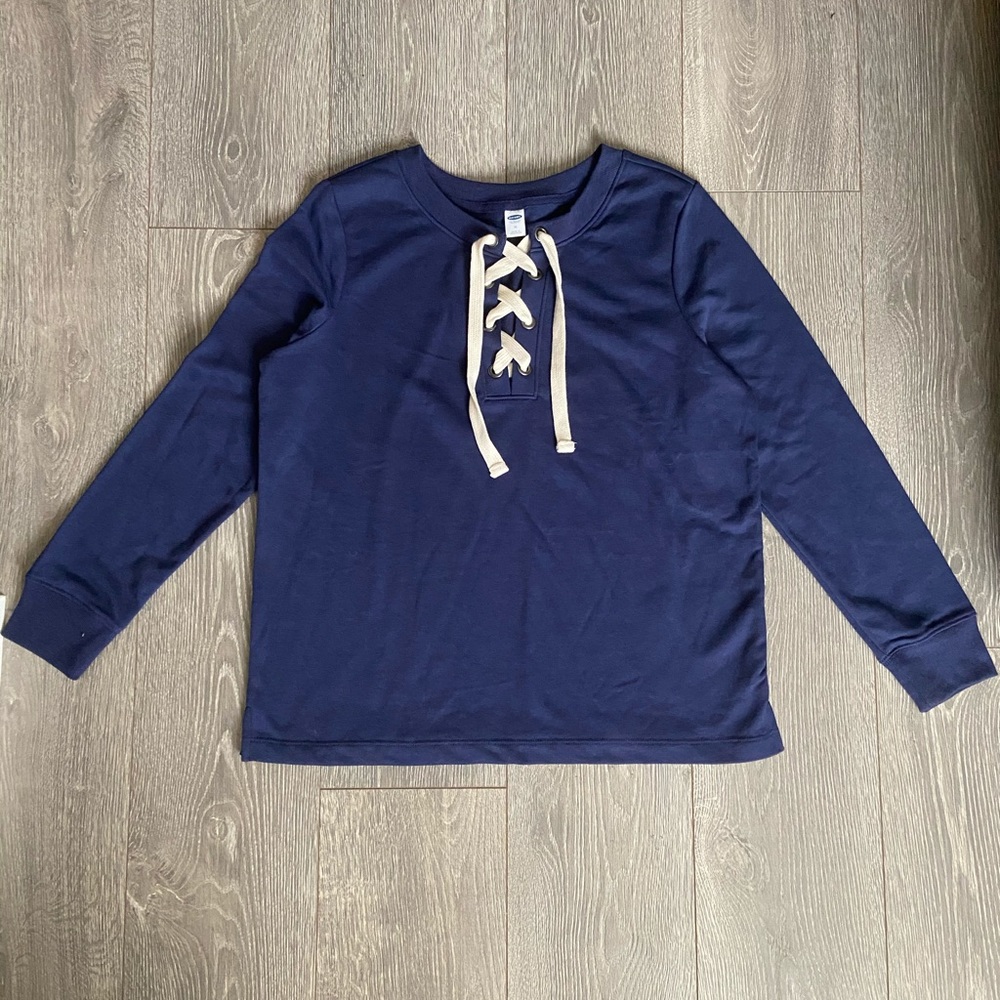 Old navy blue sweatshirt NWT M